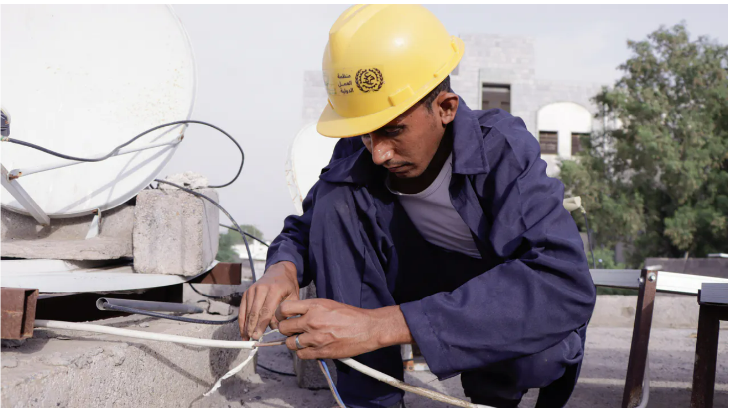 Muhammad Taher Muhammad al-Tahri Solar panel installation and maintenance specialist